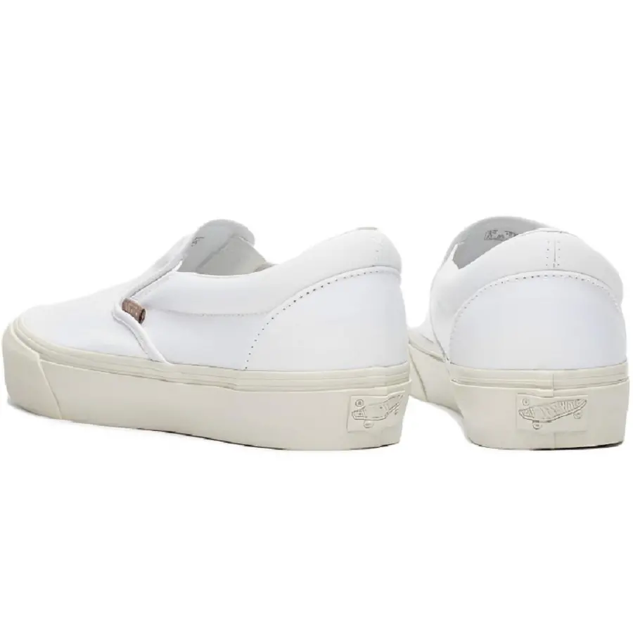 Giày JJJJound x Vans Classic Slip-On 'White' VN0A3QXYW00 - Ảnh 3