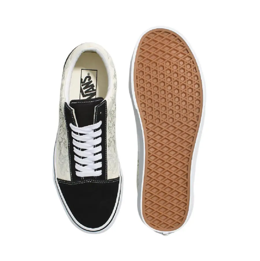 Alternative view of Giày Vans Old Skool 'Black and White' VN000D3HBMW