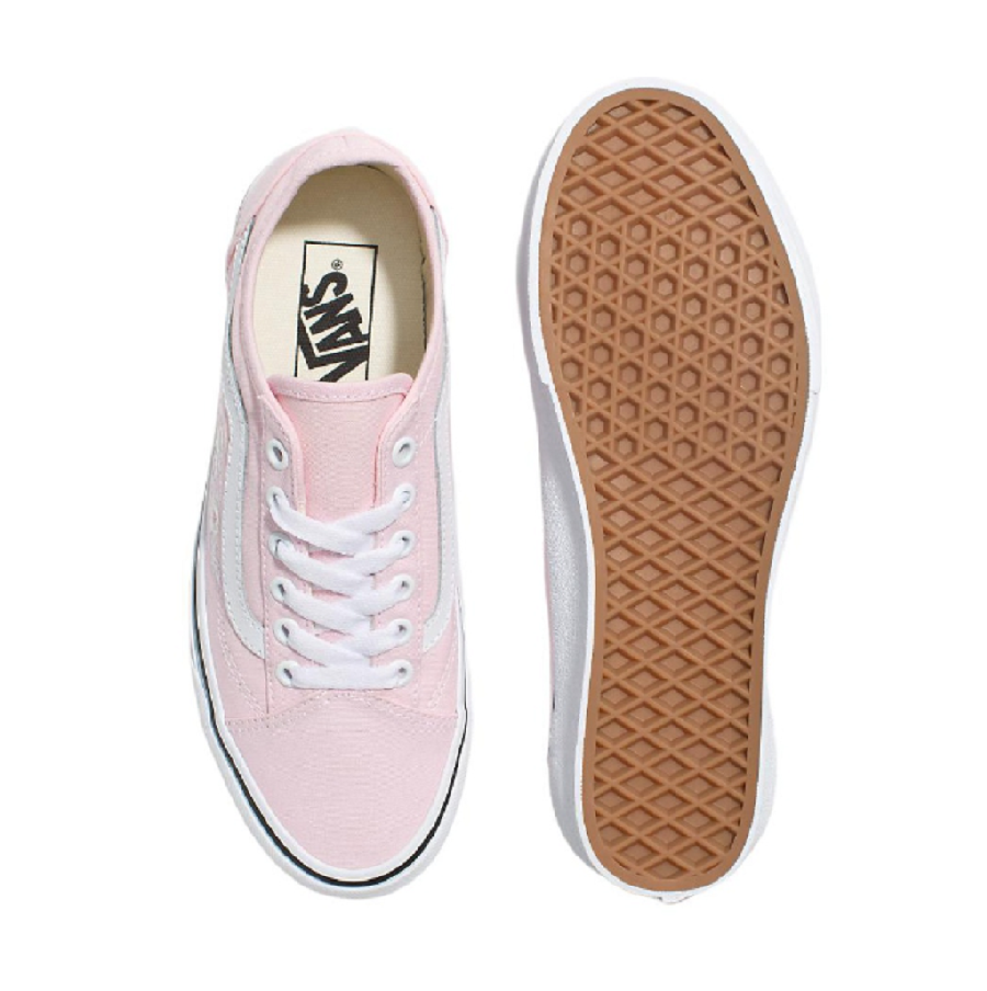 Giày Vans Old Skool Tapered 'White' VN0005UGCIM - Ảnh 4