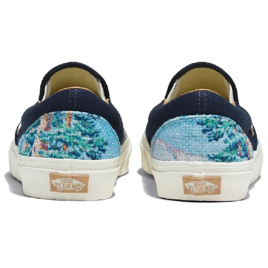 Giày Vans Classic Slip-On 'Blue-Green' VN0009Q7FRS - Ảnh 4