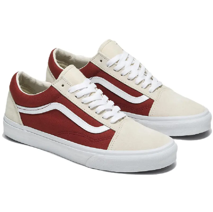 Alternative view of Giày Vans Old Skool Canvas Suede Shoe 'Beige' VN0007NTZHG