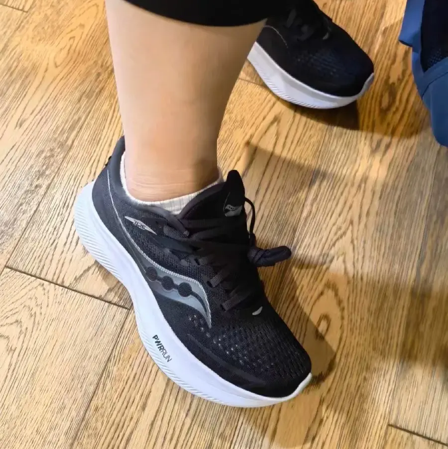 Giày Saucony Ride 15 'Black White' S20729-05 - Ảnh 5