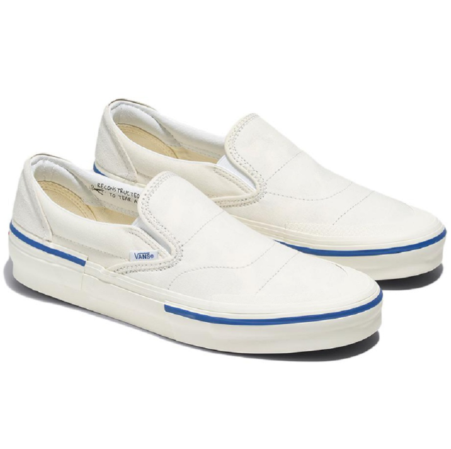 Giày Vans Slip-On Reconstruct 'White Blue' VN000BW4FS8 - Ảnh 2
