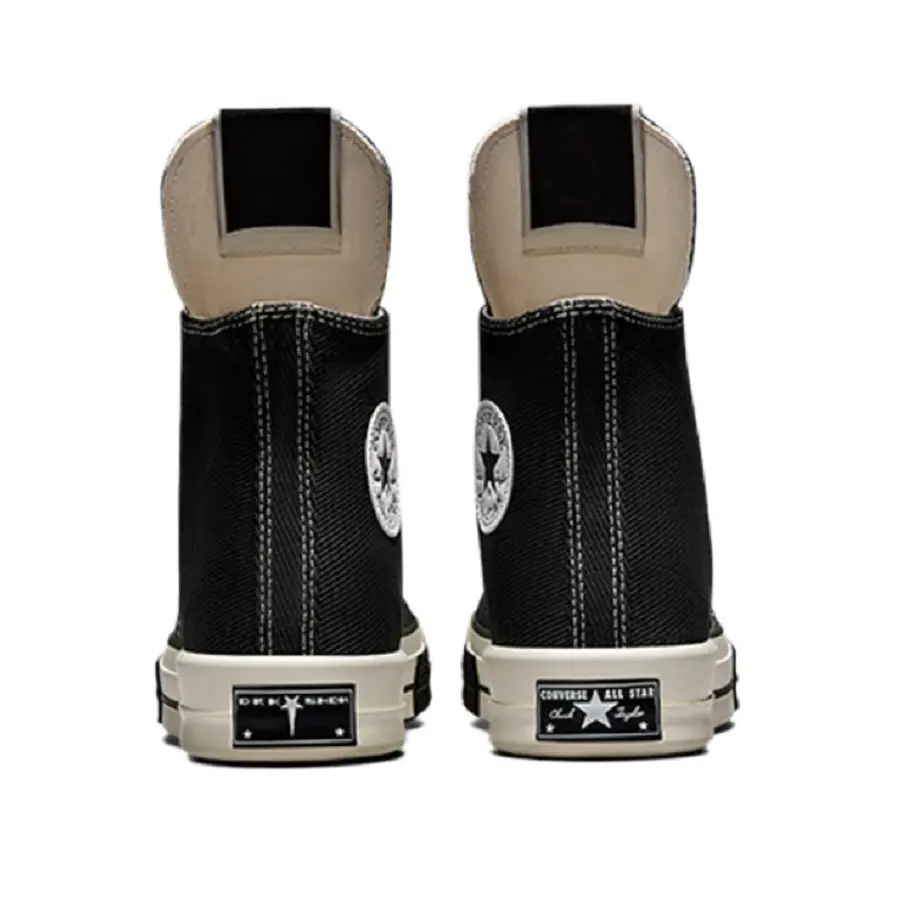 Giày Converse DRKSHDW x Chuck Taylor All Star 70 Hi 'Black' A00130C - Ảnh 7