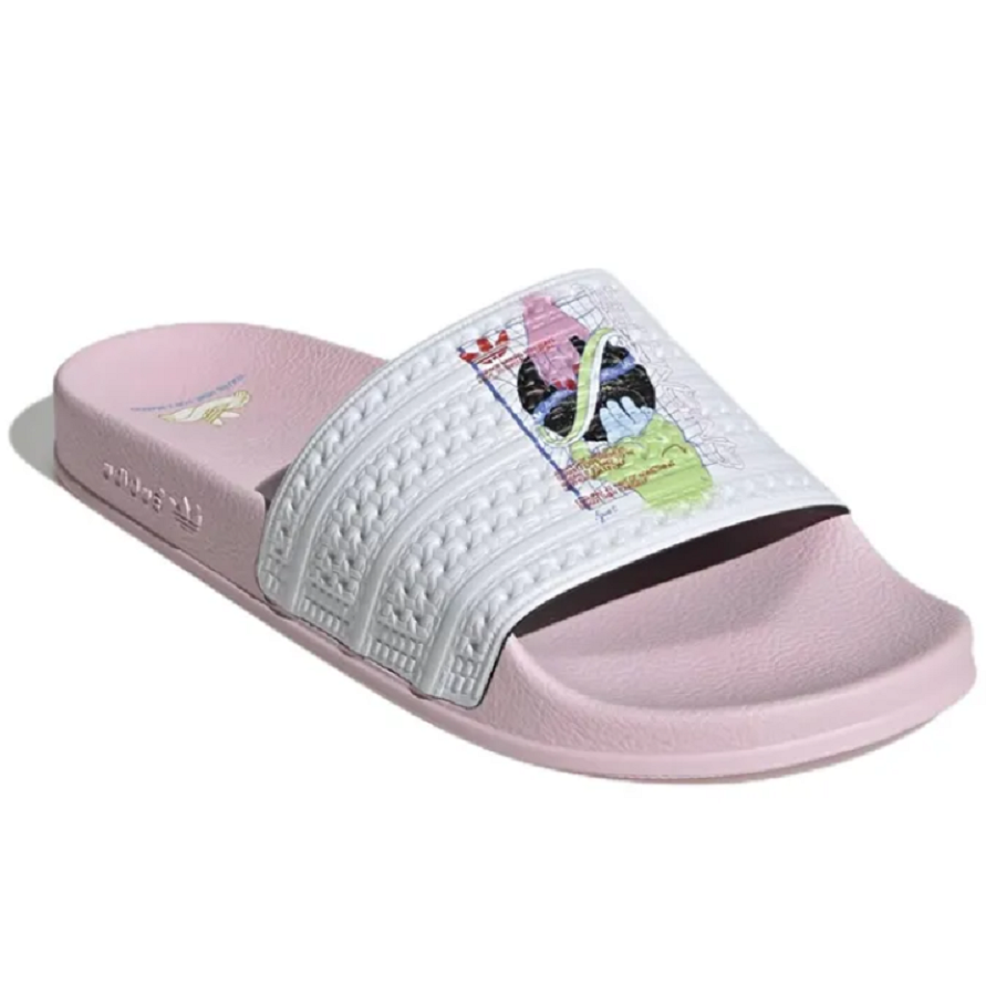 Dép Adidas Adilette Slides 'White Pink' HR0092 - Ảnh 3