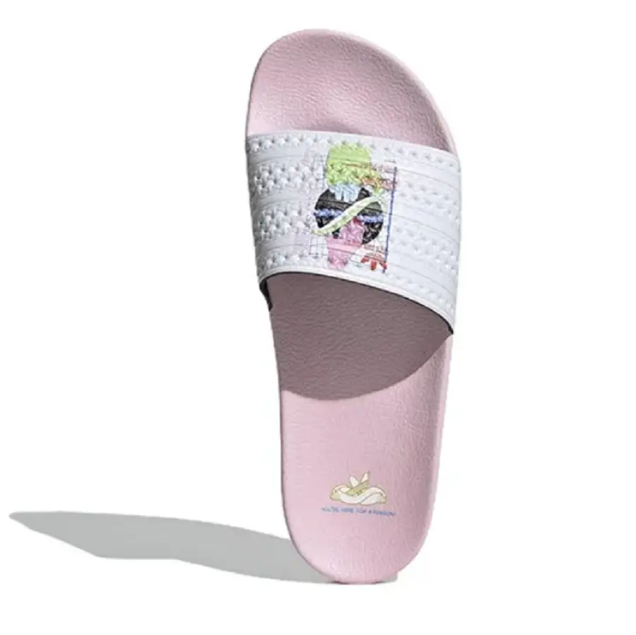 Dép Adidas Adilette Slides 'White Pink' HR0092 - Ảnh 4