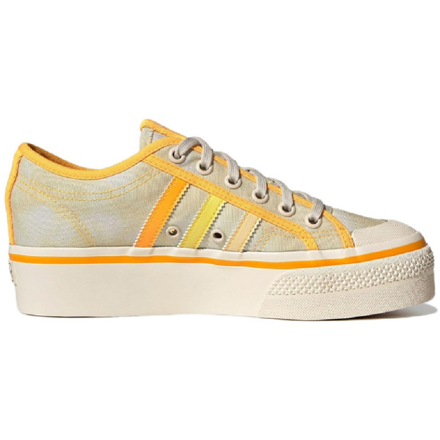 Giày Adidas Nizza Platform 'Yellow' GX4607