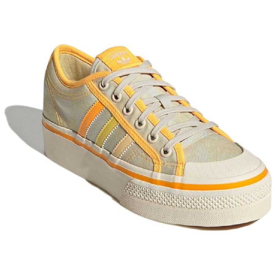 Giày Adidas Nizza Platform 'Yellow' GX4607 - Ảnh 2