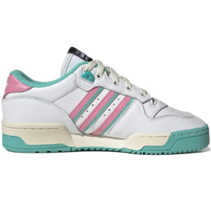 Giày Adidas Rivalry Low 'White Green' HQ6877