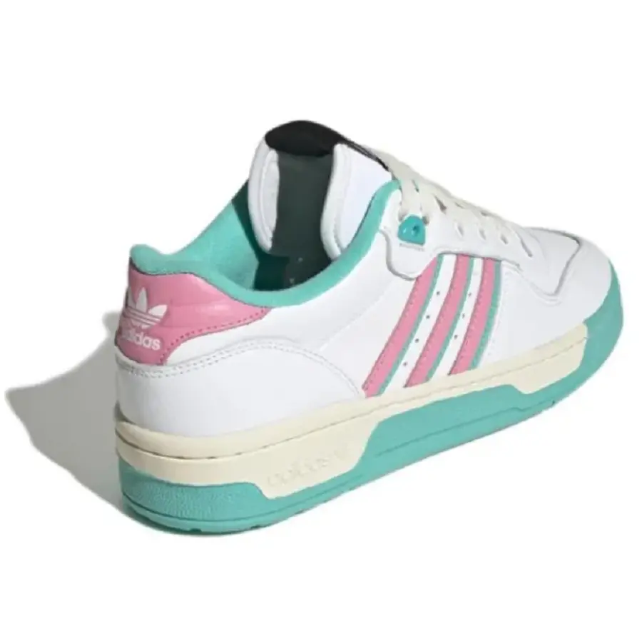 Giày Adidas Rivalry Low 'White Green' HQ6877 - Ảnh 4