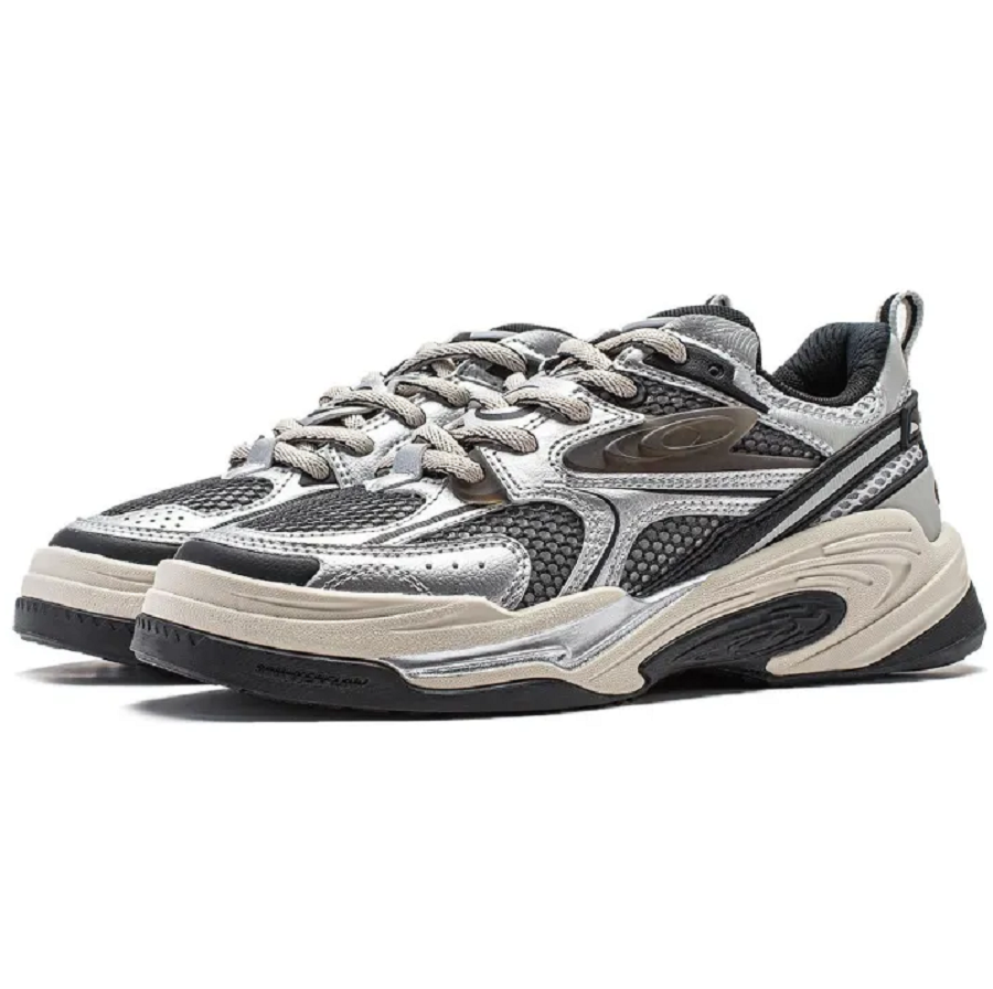 Giày Li-Ning Star 2 'Silver Black' AGLT172-3 - Ảnh 5