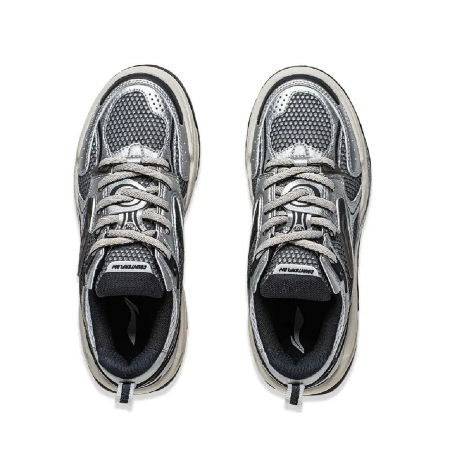 Giày Li-Ning Star 2 'Silver Black' AGLT172-3 - Ảnh 2