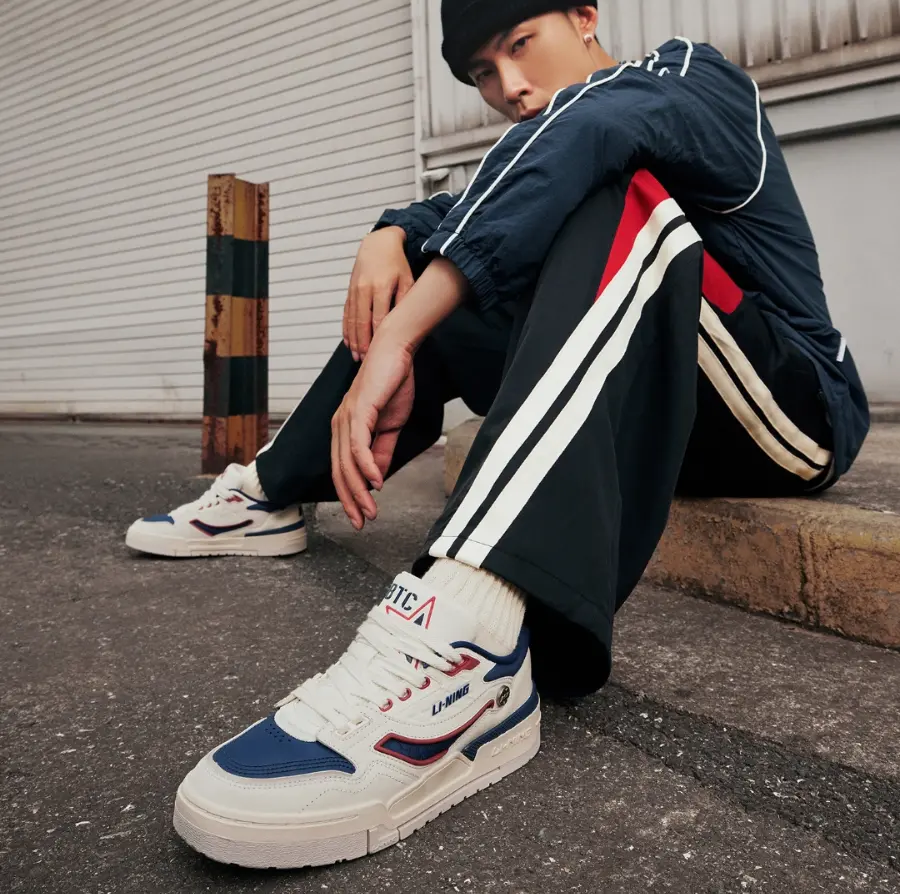 Giày Li-Ning 001 BTC Premium 'White' AGCT495-2 - Ảnh 4