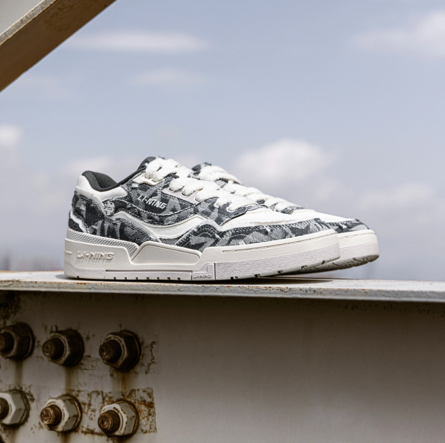 Giày Li-Ning 001 BTC Premium 'Black and White' AGCT495-3 - Ảnh 4