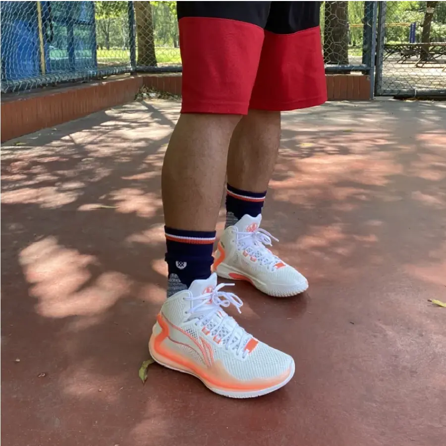Giày Li-Ning Sharp Blade 4 'Standard White' ABAT095-1 - Ảnh 5