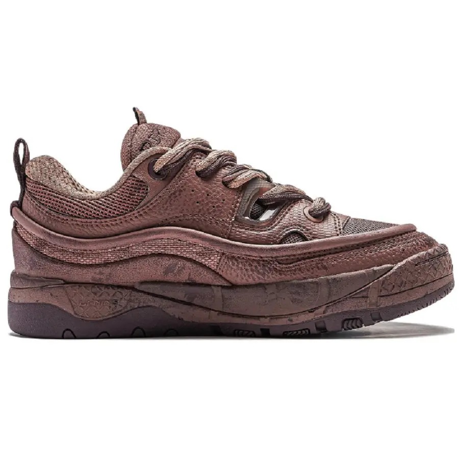 Giày Li-Ning Police 3.5 Dirty Bag 'Cinnamon Brown' AGLT232-1