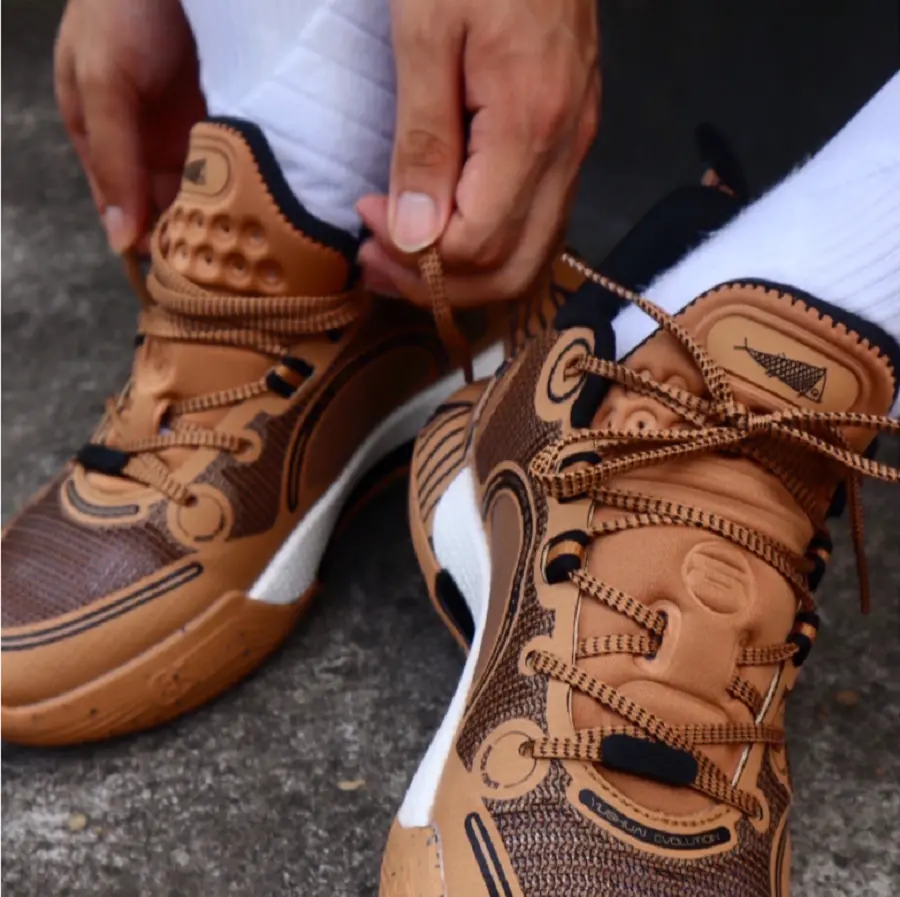 Giày Li-Ning Evolution Low 'Tobaco Brown' ABAS161-18 - Ảnh 3