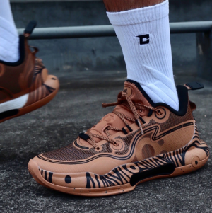 Alternative view of Giày Li-Ning Evolution Low 'Tobaco Brown' ABAS161-18
