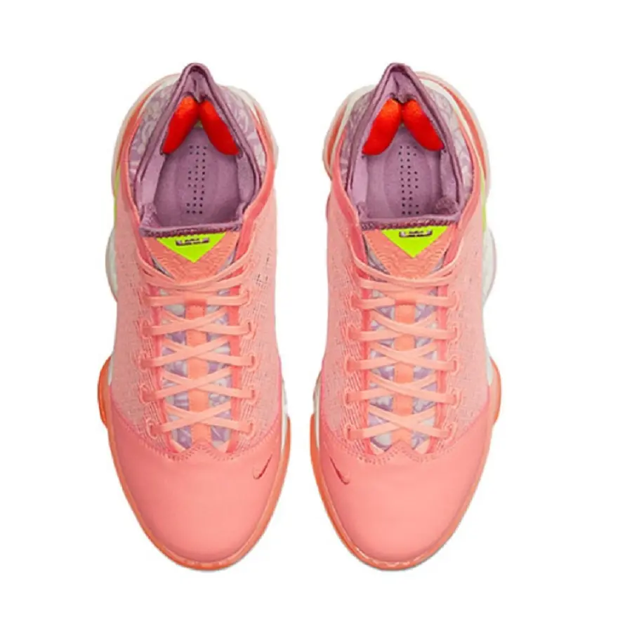 Giày Nike LeBron 19 Low EP Hawaii 'Pink Orange' DQ8343-600 - Ảnh 3