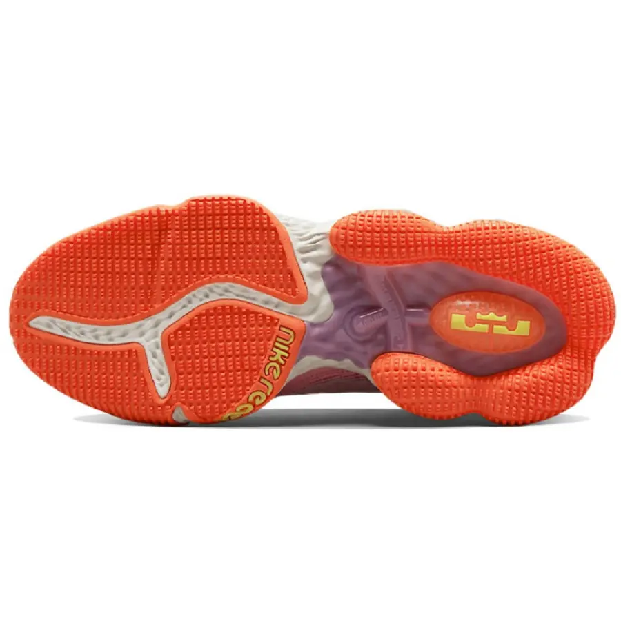 Giày Nike LeBron 19 Low EP Hawaii 'Pink Orange' DQ8343-600 - Ảnh 5