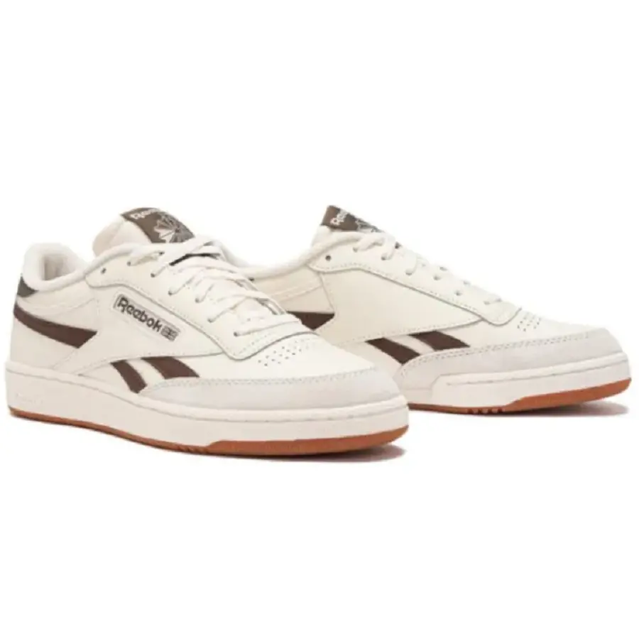 Giày Reebok Club C Revenge 'Beige Brown' 100070018 - Ảnh 4