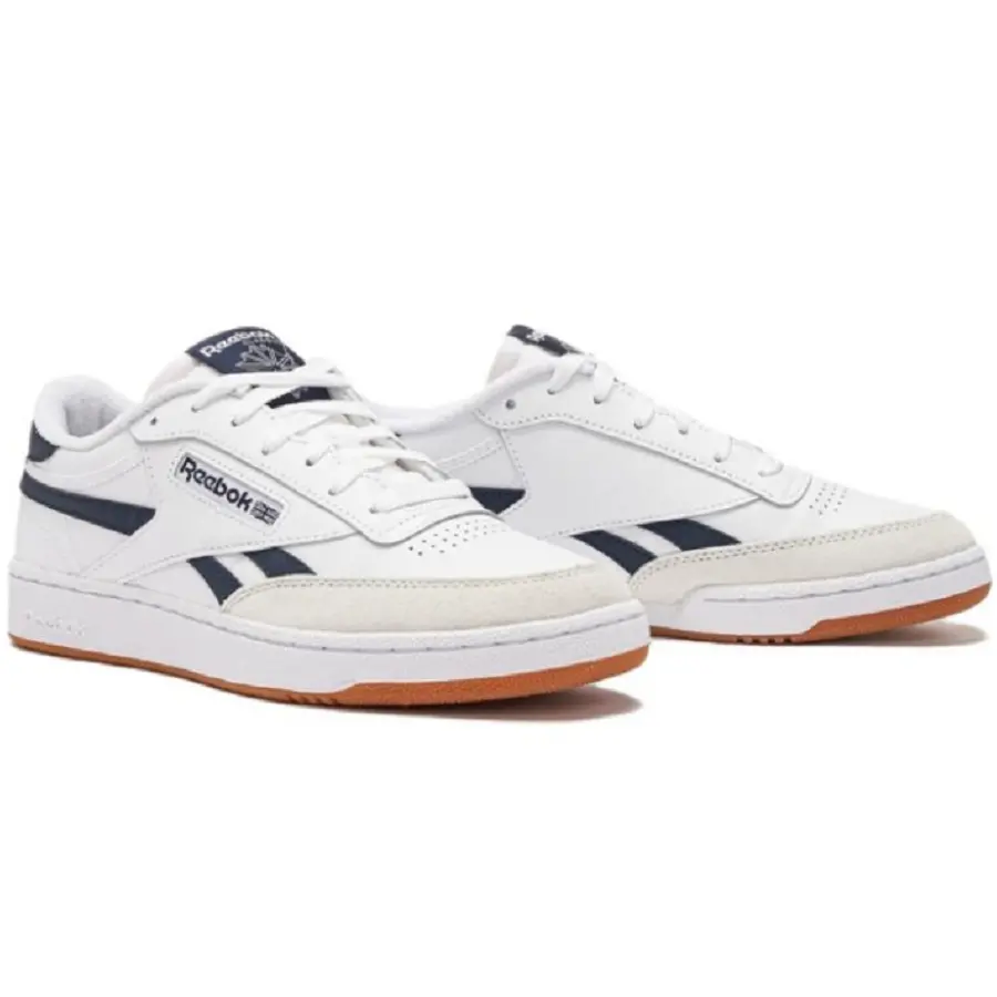 Giày Reebok Club C Revenge 'White Blue' 100069799 - Ảnh 3