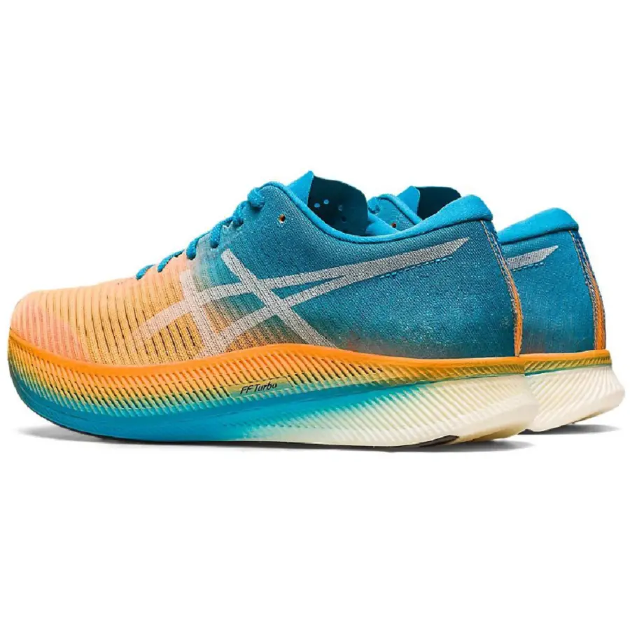 Alternative view of Giày Asics Metaspeed Sky 'Orange Pop Island Blue' 1011B215-810