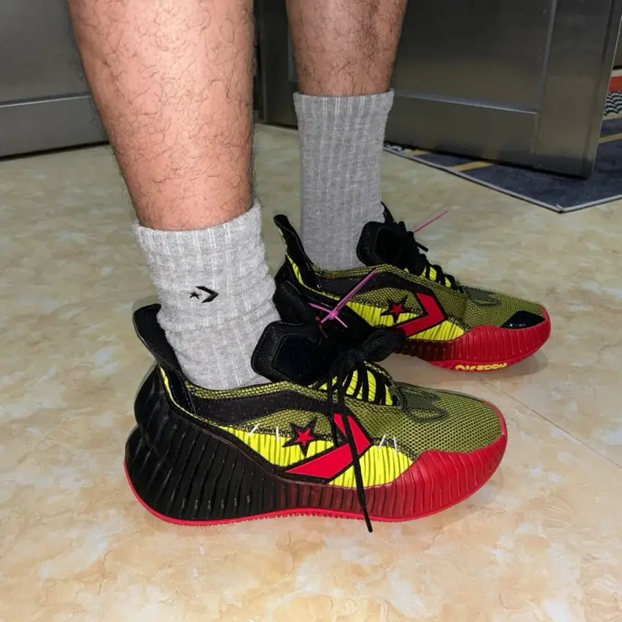 Giày Converse All Star BB Prototype CX 'Black Red Yellow' A01242C - Ảnh 5