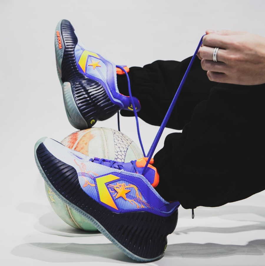 Giày Converse All Star BB Prototype CX Mid 'Blue Flame' A04332C - Ảnh 5