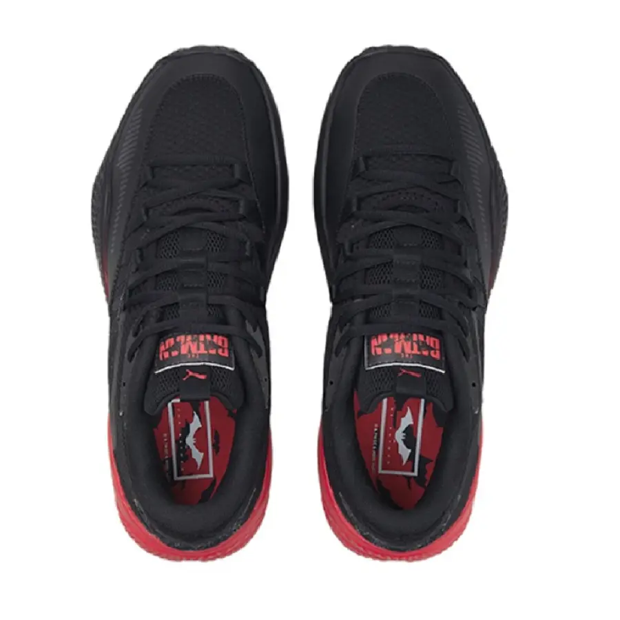 Alternative view of Giày Puma Court Rider 2.0 x Batman 'Black Barbados Cherry' 376849-01