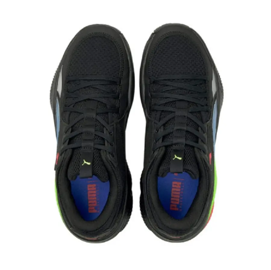 Alternative view of Giày Puma Court Rider 'Pop - Black' 376107-01