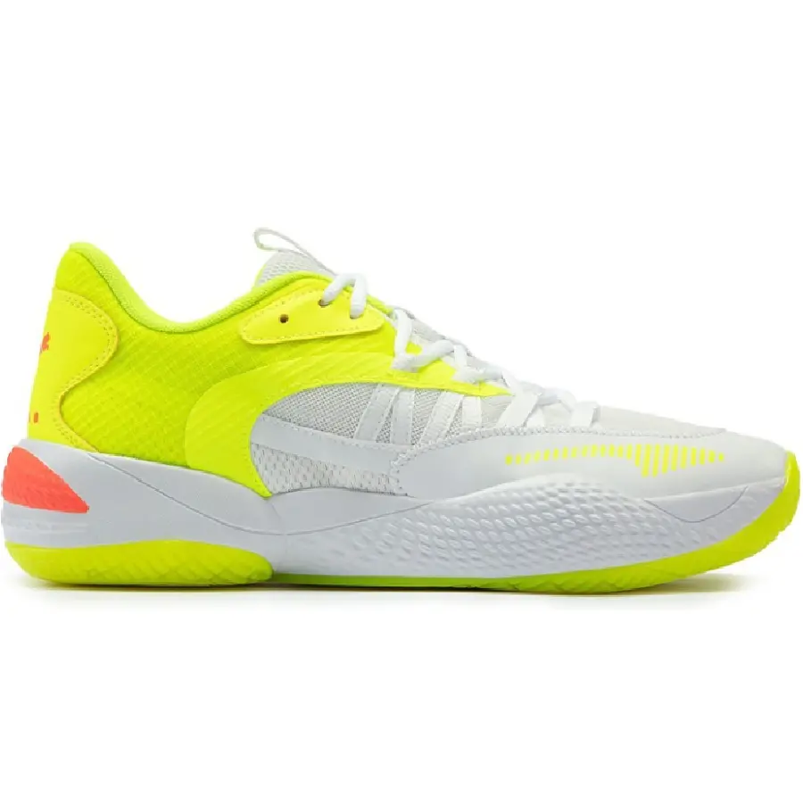 Giày Puma Court Rider 2.0 Glow Stick 'White Lime' 377393-02