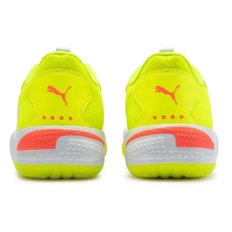 Giày Puma Court Rider 2.0 Glow Stick 'White Lime' 377393-02 - Ảnh 5
