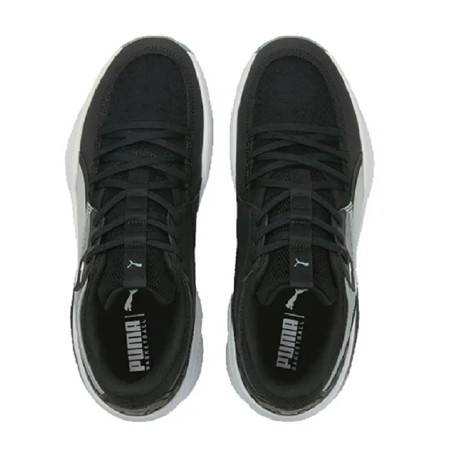 Alternative view of Giày Puma Court Rider Team 'Black White' 195660-06