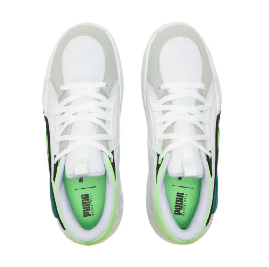 Giày Puma Court Rider Chaos 'Jewel - White Fizzy Lime' 378051-01 - Ảnh 3