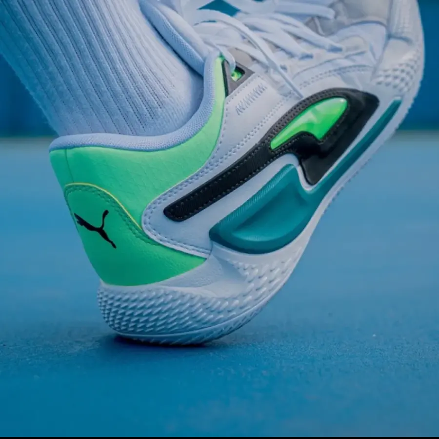 Giày Puma Court Rider Chaos 'Jewel - White Fizzy Lime' 378051-01 - Ảnh 6