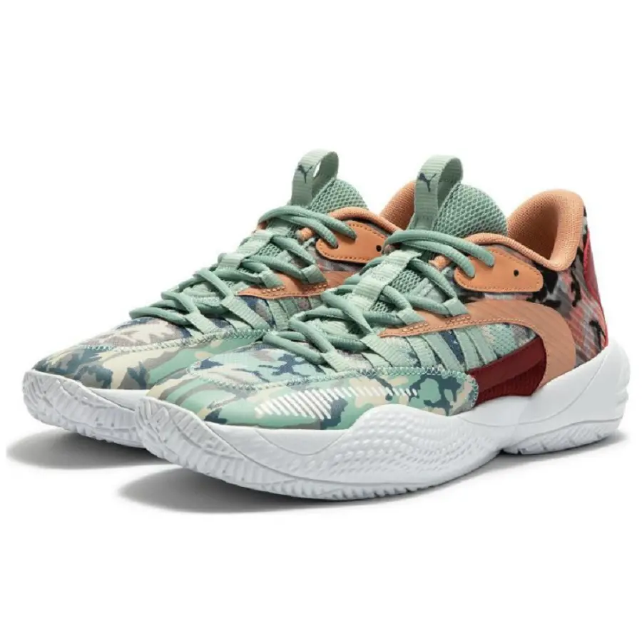 Giày Puma Court Rider 2.0 Digi Camo 'Intense Red' 377395-01 - Ảnh 3
