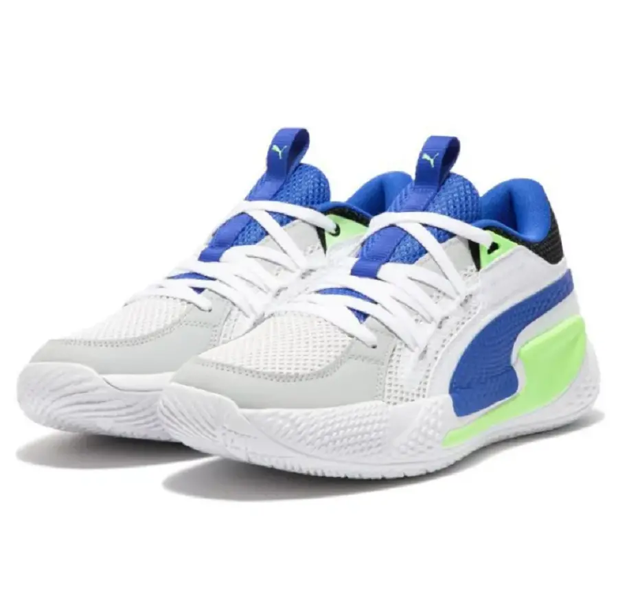 Alternative view of Giày Puma Court Rider Chaos 'Future Blue-Green Glare' 377767-05