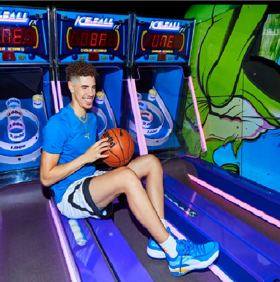 Giày Puma Court Rider 'Dazzling Blue Saffron' 195064-01 - Ảnh 6