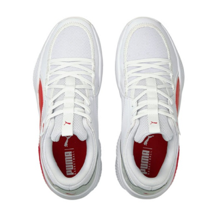 Giày Puma Court Rider Team 'White High Risk Red' 195660-01 - Ảnh 2