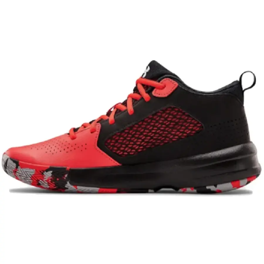 Giày Under Armour Lockdown 5 'Versa Red Black' 3023949-601 - Ảnh 3