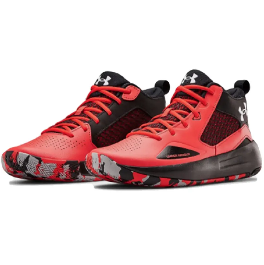 Alternative view of Giày Under Armour Lockdown 5 'Versa Red Black' 3023949-601