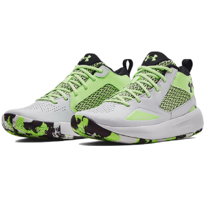 Alternative view of Giày Under Armour Lockdown 5 'Halo Grey Quirky Lime' 3023949-103