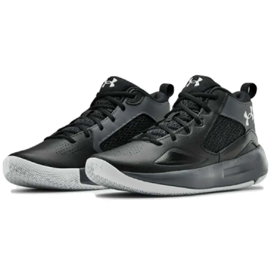 Giày Under Armour Lockdown 5 'Black Pitch Grey' 3023949-001 - Ảnh 3