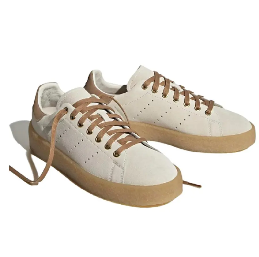 Giày Adidas Originals Stan Smith x Yukari Ota 'Rice Brown' ID7711 - Ảnh 4