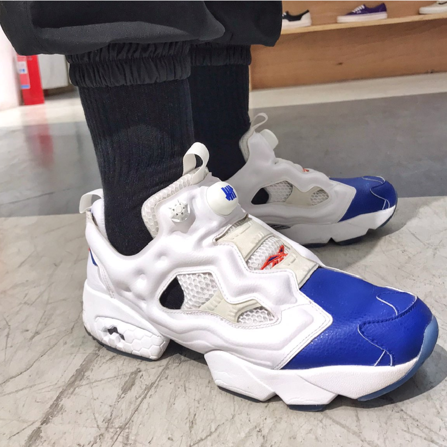Giày Reebok Instapump Fury Undefeated Iverson 'Blue' BS5509 - Ảnh 3