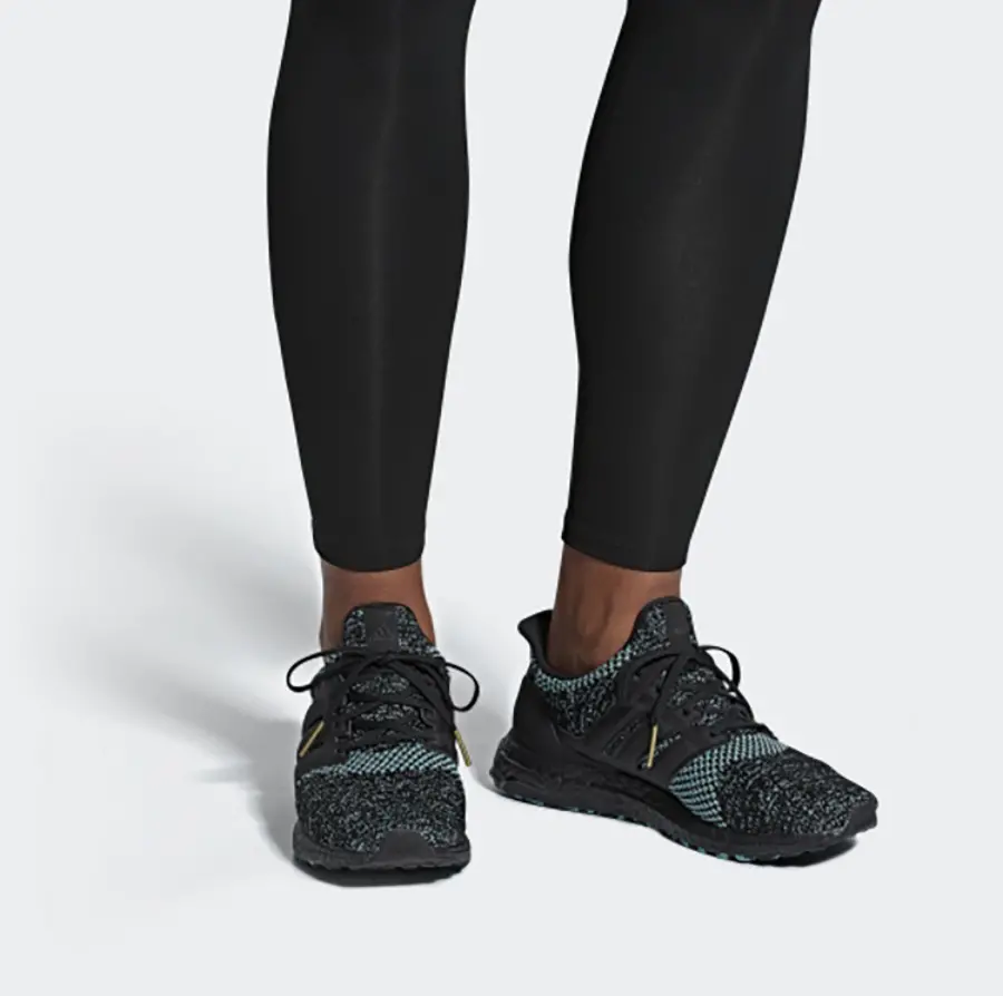 Giày Adidas UltraBoost 4.0 'Black True Green' EE3733 - Ảnh 4