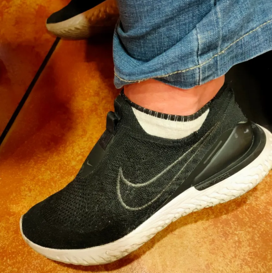 Giày Nike Epic Phantom React Flyknit 'Black White' BV0417-001 - Ảnh 5