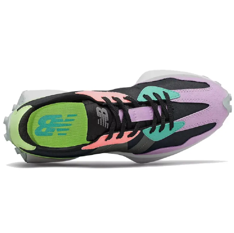 Alternative view of Giày New Balance 327 'Black Dark Violet' WS327PB