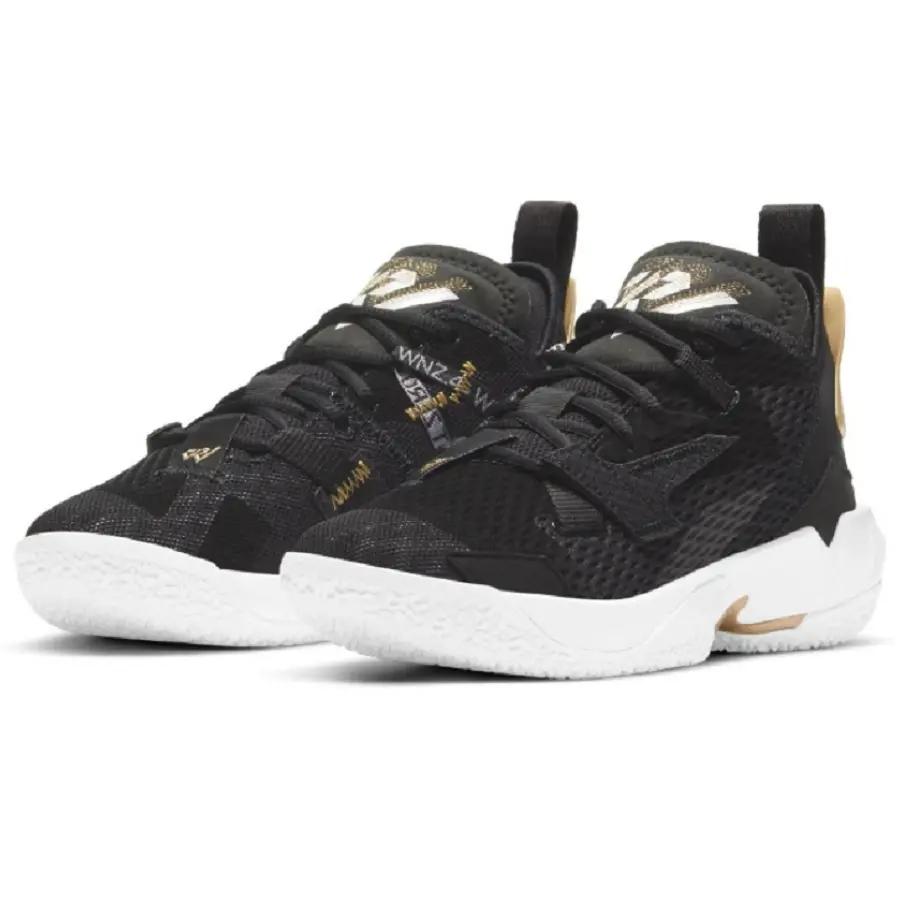 Giày Nike Air Jordan Why Not Zero.4 GS 'Black' CQ9430-001 - Ảnh 5